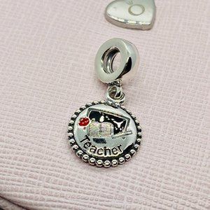 PANDORA Teacher Dangle Charm, Mixed Enamel